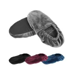 VIVEZEN Chaussons Chauffants Universels Taille 36 Au 43 - Gris