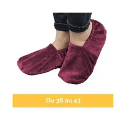 VIVEZEN Chaussons Chauffants Universels Taille 36 Au 43 - Prune -Taurus Alpatec Boutique 1027 large 1569851373 taille violet