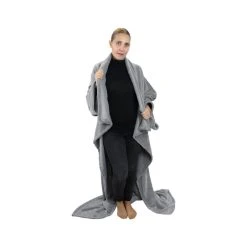 VIVEZEN Couverture Polaire Plaid Intégral Avec Manches Et Poche - Enfant Ou A... 9 VIVEZEN Couverture Polaire Plaid Intégral Avec Manches Et Poche - Enfant Ou A... -Taurus Alpatec Boutique 871 large 1542795291 pdv2 adulte gris