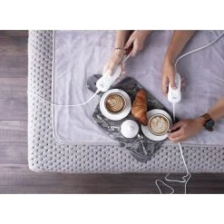 Adler Chauffe-lit électrique 150x160cm 8 Température Minuteur Lavable Adl... -Taurus Alpatec Boutique adler ad 7425 calienta camas electrico barato cama matrimonio 150 160 3 niveles temperatura 5