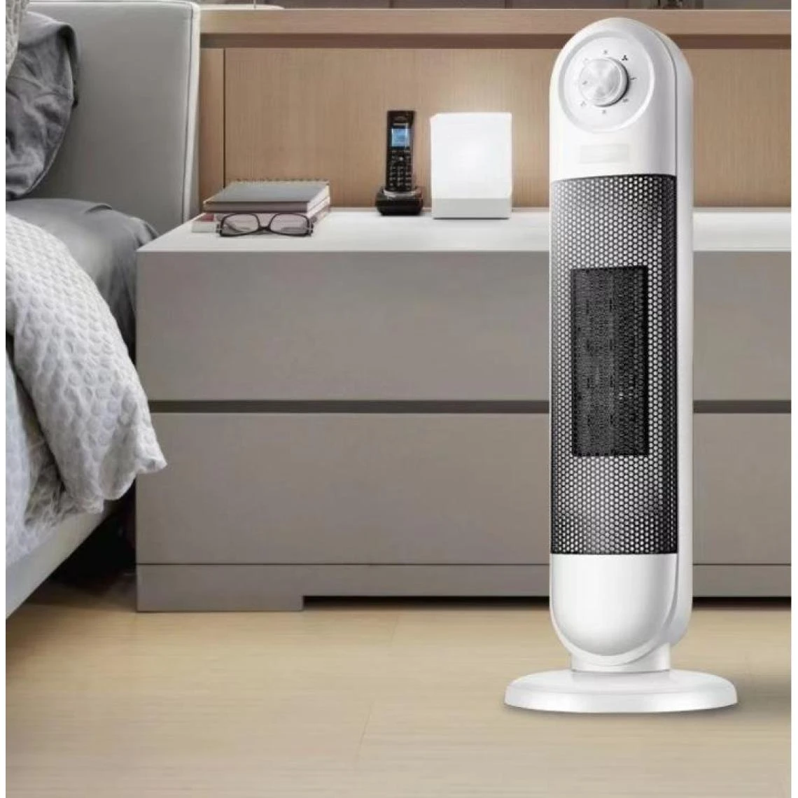 Autrement Aérotherme Vertical, Chauffage En Hiver, Maison, Argent 5 Autrement Aérotherme Vertical, Chauffage En Hiver, Maison, Argent – Image 3