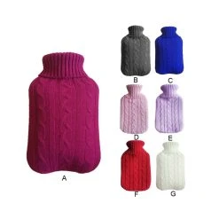 Wewoo Bouillotte En Tricot De Couleur Unie Sans Bouteille D'eau Chaude à Tr... -Taurus Alpatec Boutique bouillotte en tricot de couleur unie couverture de sans bouteille deau chaude sac de velours de remp 25
