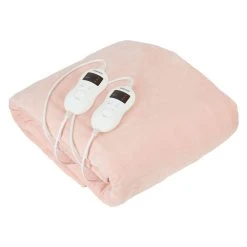 Camry Chauffe-lit électrique 150x160cm 8 Température Minuteur Lavable Cam...