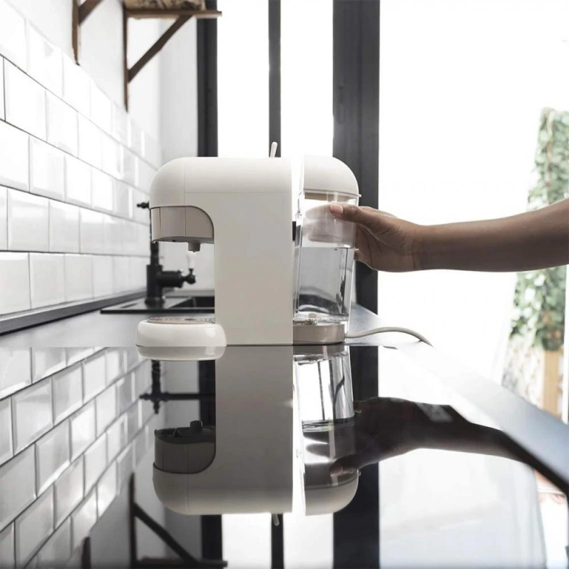 Cecotec, Cafetière à Dosettes Et Café Moulu, Cumbia Capricciosa Whi... 5 Cecotec, Cafetière à Dosettes Et Café Moulu, Cumbia Capricciosa Whi... – Image 3