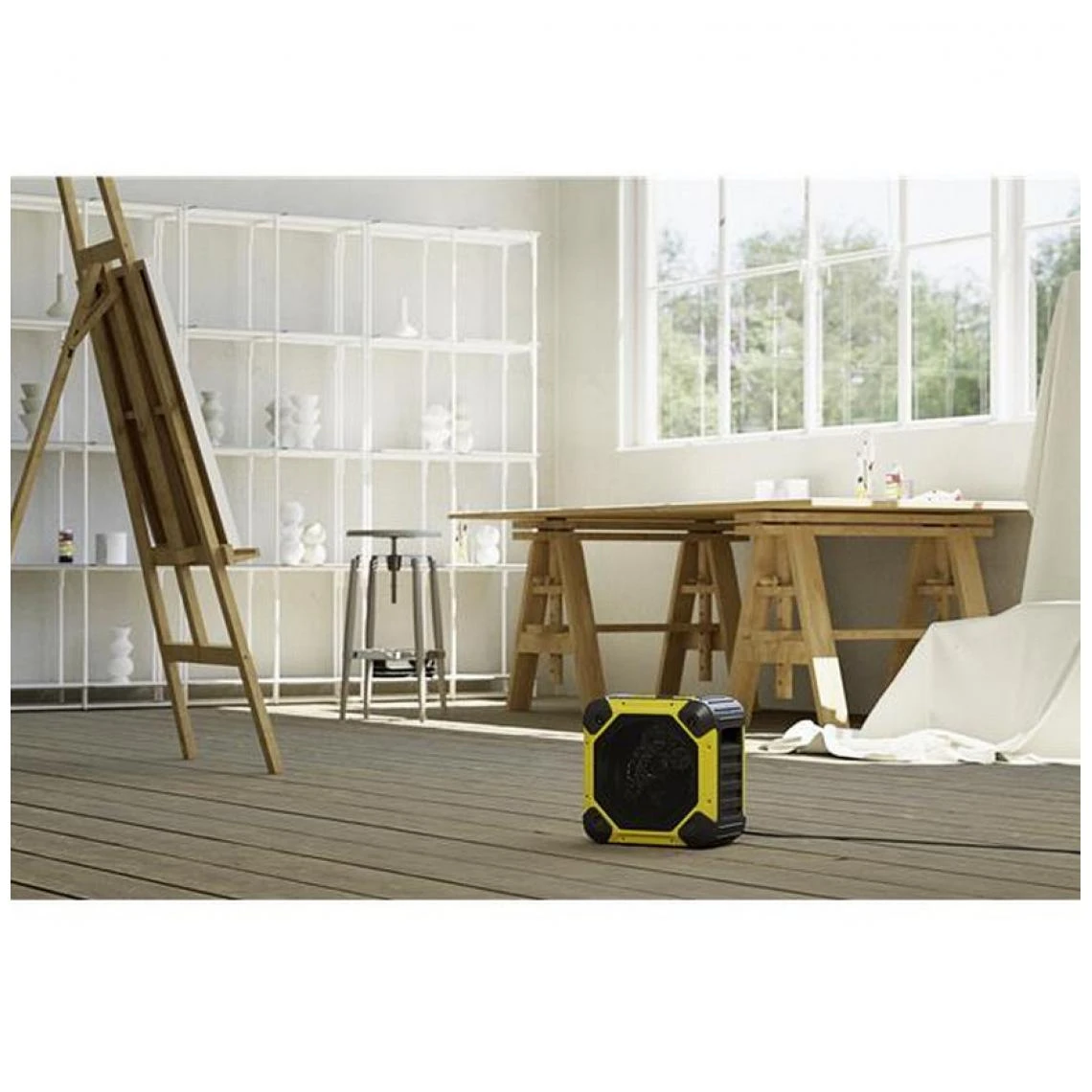 Chauffage Soufflant 3000w Noir/jaune - Rugged3y - EWT 4 Chauffage Soufflant 3000w Noir/jaune - Rugged3y - EWT – Image 2