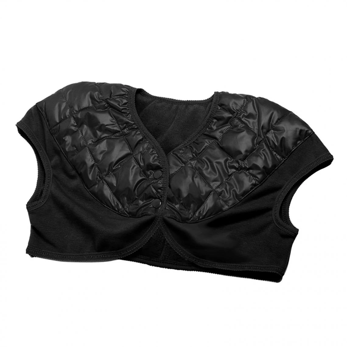 Marque Generique Femmes Doudoune Chaud Épaule Warmer Thermique Wrap Protector Noir XXL 7 Marque Generique Femmes Doudoune Chaud Épaule Warmer Thermique Wrap Protector Noir XXL – Image 5