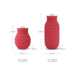 Wewoo Bouillotte Original Xiaomi Warm Water Bag Sachet D'eau Chaude En Silic... -Taurus Alpatec Boutique original xiaomi warm water bag silicone sac d eau chaude de petite taille 15x10x58cm rouge 5