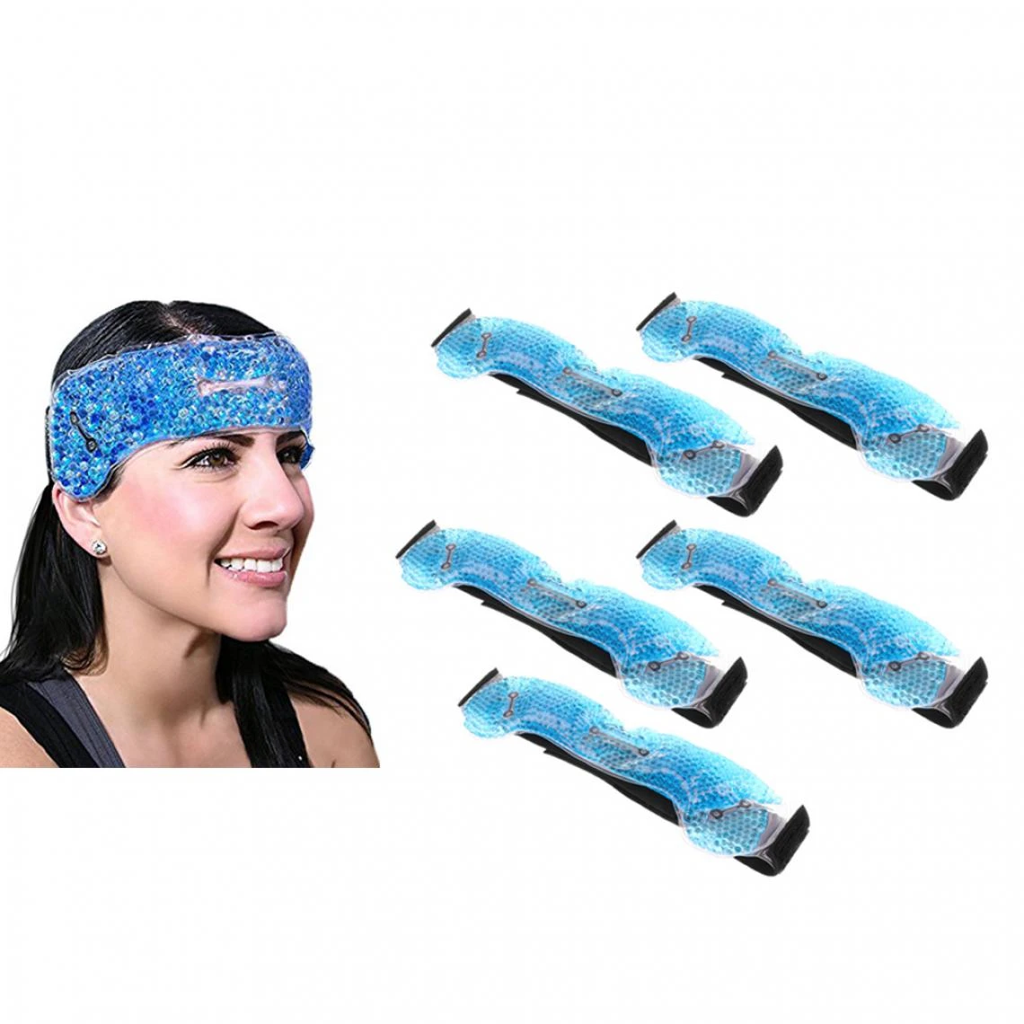 Marque Generique Pack De Glace Chaude Et Froide Réutilisable 5x Pour Le Traitement Des... 3 Marque Generique Pack De Glace Chaude Et Froide Réutilisable 5x Pour Le Traitement Des...