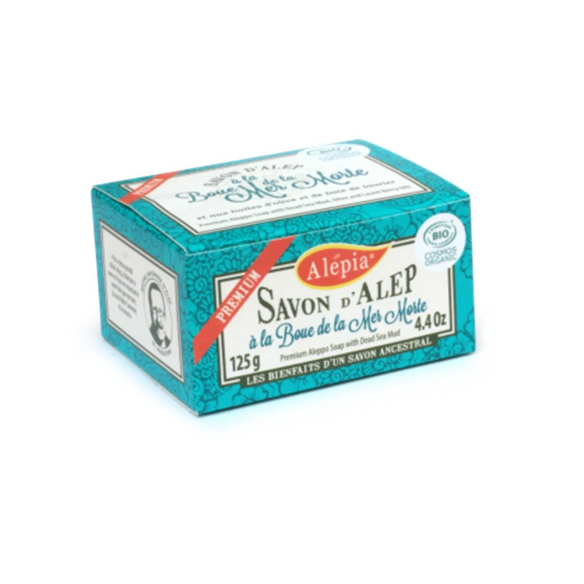 Alepia Savon D'Alep Premium BIO à La Boue De La Mer Morte 4 Alepia Savon D'Alep Premium BIO à La Boue De La Mer Morte – Image 2