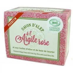 Alepia Savon D'Alep Premium BIO à L'Argile Rose