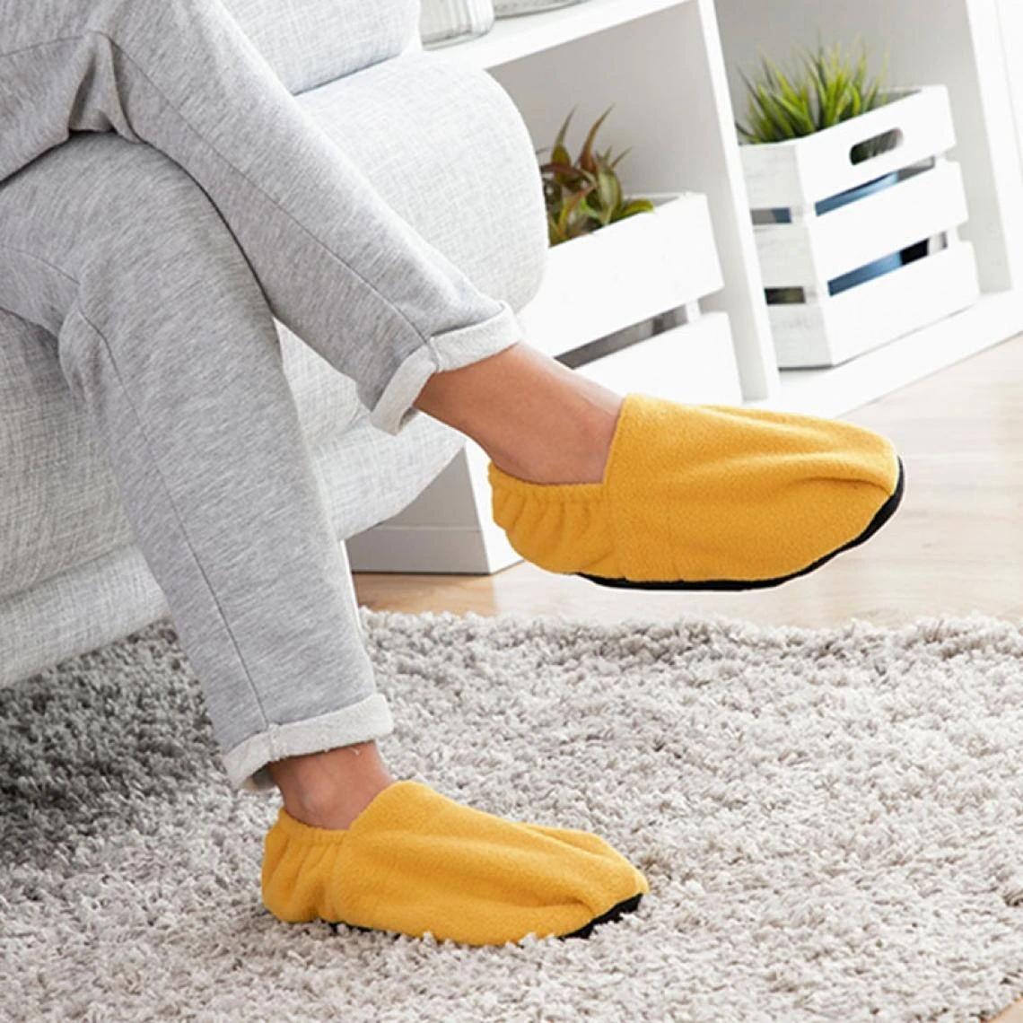 Shop Story SHOP-STORY - HOT SOX YELLOW : Chaussons Chauffants Micro-Ondes 3 Shop Story SHOP-STORY - HOT SOX YELLOW : Chaussons Chauffants Micro-Ondes