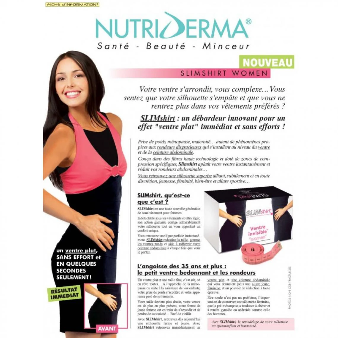 Ineldea SlimShirt Woman Textile Intelligent Minceur Débardeur (Noir - XL(46-4... 4 Ineldea SlimShirt Woman Textile Intelligent Minceur Débardeur (Noir - XL(46-4... – Image 2