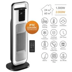 TROTEC Chauffage D'appoint Radiateur Soufflant Céramique Tour TFC 21 ... -Taurus Alpatec Boutique trotec chauffage dappoint radiateur soufflant ceramique tour tfc 21 e 13024060 35387688 1140x1140