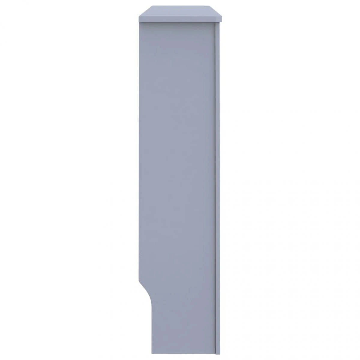 VidaXL Cache-radiateur Anthracite 112x19x81 Cm MDF 6 VidaXL Cache-radiateur Anthracite 112x19x81 Cm MDF – Image 4