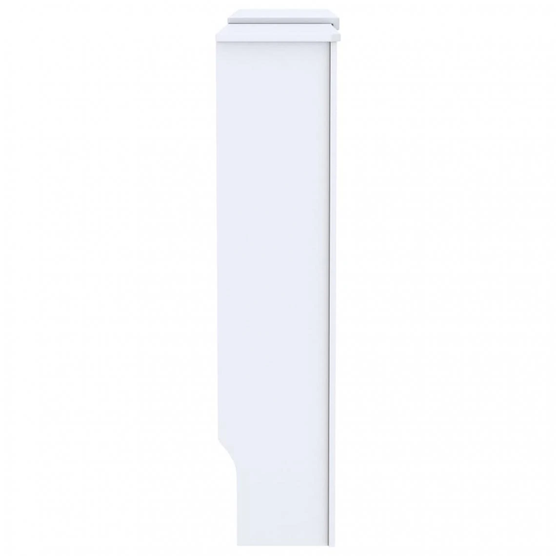 VidaXL Cache-radiateur MDF Blanc 205 Cm 6 VidaXL Cache-radiateur MDF Blanc 205 Cm – Image 4
