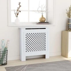 Taurus Alpatec Boutique 17 VidaXL Cache-radiateur MDF Blanc 78 Cm
