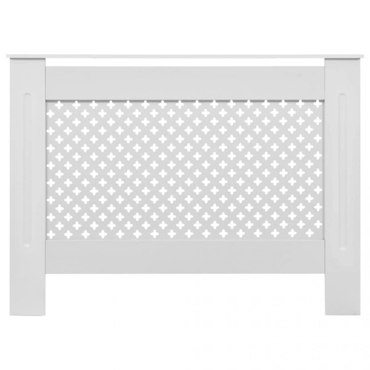 VidaXL Cache-radiateurs 2 Pcs Blanc 112x19x81,5 Cm MDF 6 VidaXL Cache-radiateurs 2 Pcs Blanc 112x19x81,5 Cm MDF – Image 4